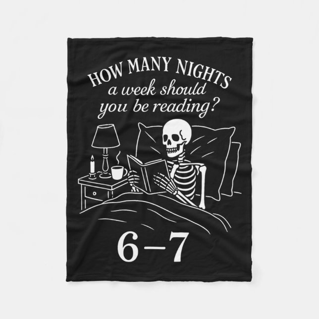 Reading 67 Meme Englieacher Funny 67 Book Lover Hu Fleece Blanket (Front)
