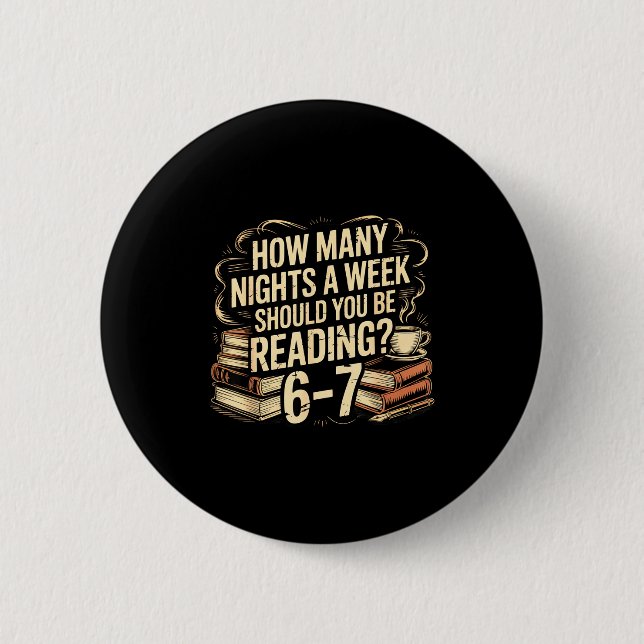 Reading 67 Meme Englieacher Funny 67 Librarian  Button (Front)