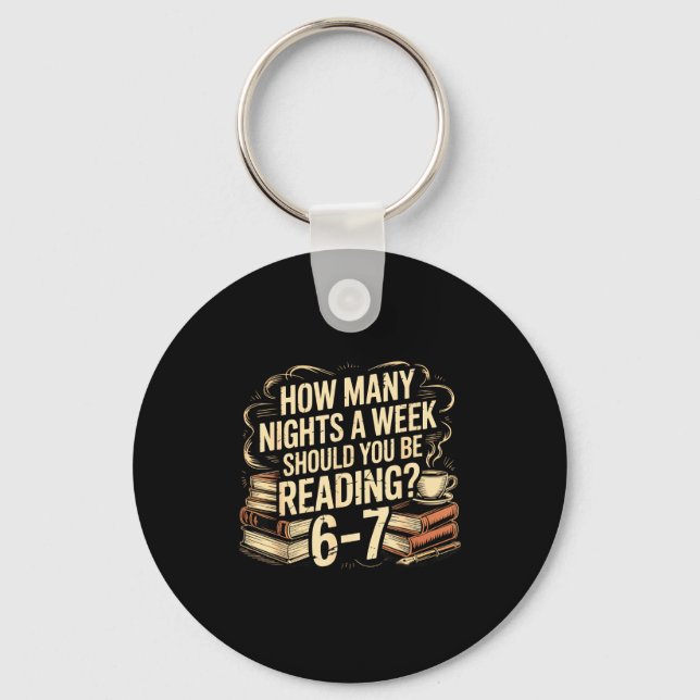 Reading 67 Meme Englieacher Funny 67 Librarian  Keychain (Front)