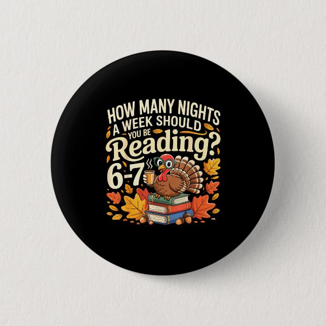Reading 67 Meme Englieacher Funny 67 Turkey  Button (Front)