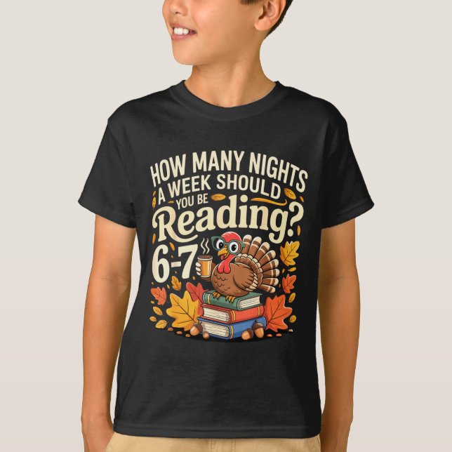 Reading 67 Meme Englieacher Funny 67 Turkey  T-Shirt (Front)