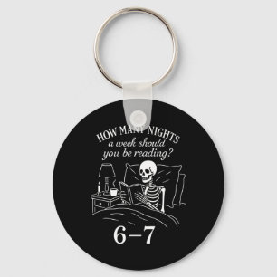 Reading 67 Meme English Teacher Funny 67 Book Love Keychain