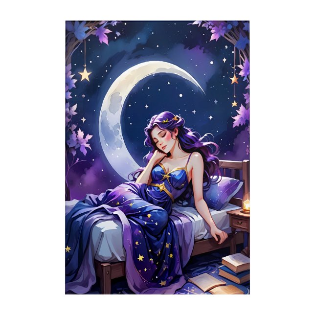 reading acrylic print (Front)