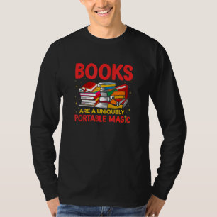 Reading adventure book readers apparel motivationa T-Shirt