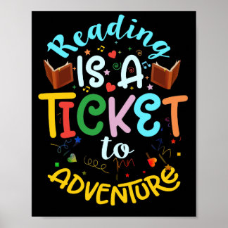 Reading Adventure Library Student Teacher Book Poster
