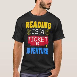 Reading Adventure Library Student Teacher Book T-Shirt