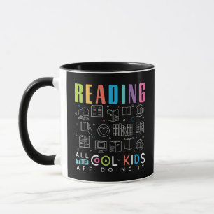 Reading all the cool kids are doing it book lovers mug