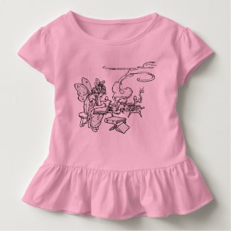 Reading and back to school Faerie t shirt