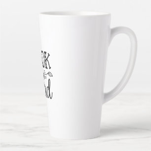Reading Art Book Nerd Latte Mug
