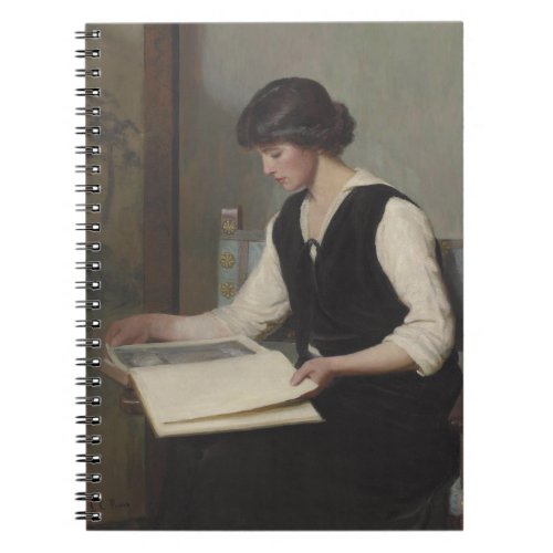 Reading Art by Lilla Cabot Perry Notebook