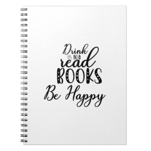 Reading Art Drink Tea Read Books Be Happy