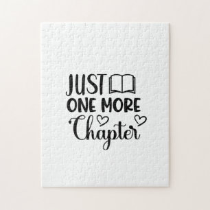 Reading Art Just One More Chapter Jigsaw Puzzle
