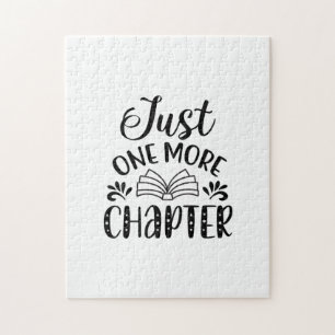 Reading Art Just One More Chapter Jigsaw Puzzle