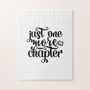 Reading Art Just One More Chapter Jigsaw Puzzle