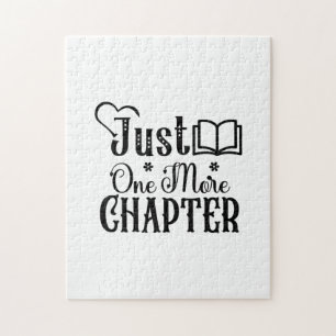 Reading Art Just One More Chapter Jigsaw Puzzle