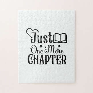 Reading Art Just One More Chapter Jigsaw Puzzle