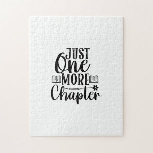 Reading Art Just One More Chapter Jigsaw Puzzle