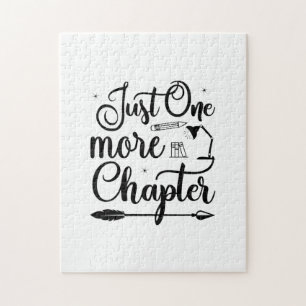 Reading Art Just One More Chapter Jigsaw Puzzle
