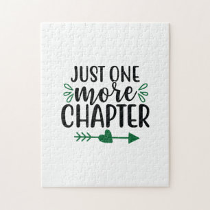 Reading Art Just One More Chapter Jigsaw Puzzle