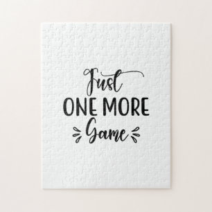 Reading Art Just One More Game Jigsaw Puzzle