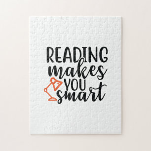 Reading Art Makes You Smart Jigsaw Puzzle