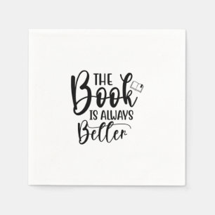 Reading Art The Book Is Always Better Napkins