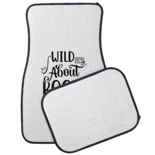 Reading Art Wild About Books Car Floor Mat