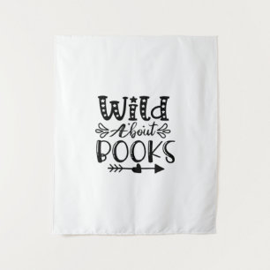 Reading Art Wild About Books Tapestry