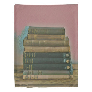 Reading artwork gift duvet cover