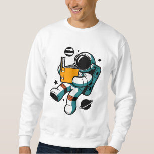 Reading Astronaut: Learning in Zero Gravity Sweatshirt