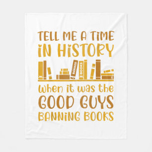 Reading Banned Books Reader Read Banned Books For Fleece Blanket