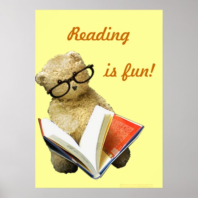 Reading Bear - poster (Front)