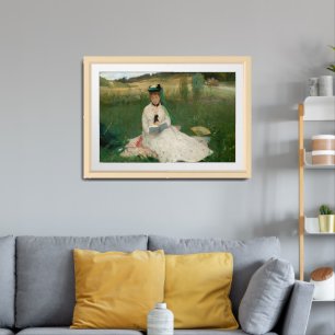 Reading Berthe Morisot Framed Art