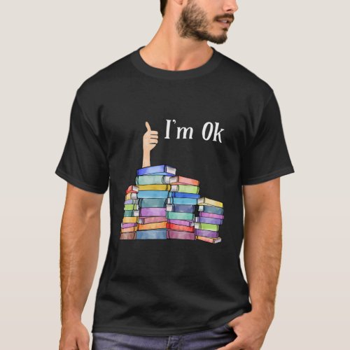 Reading Book IM Ok National Book Day T_Shirt