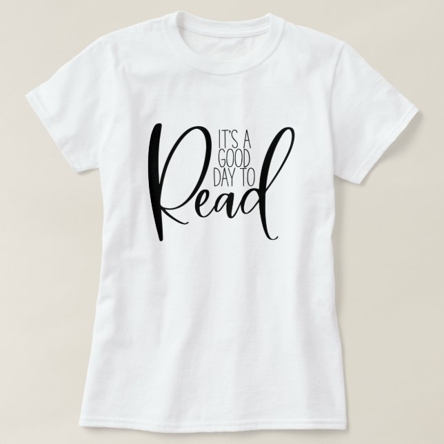 Reading Book Lover  T-Shirt (Design Front)