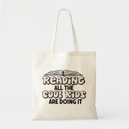 Reading Book Lover Tote Bag