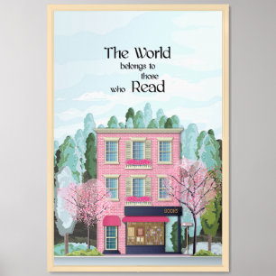 Reading Book Room Decor. For Book Lovers Framed Art