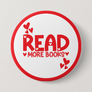 Reading Books Love Button