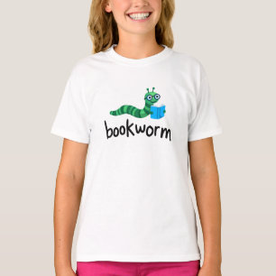 Reading Buddy Cute Bookworm With Book T-Shirt