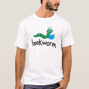 Reading Buddy Cute Bookworm With Book T-Shirt