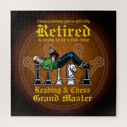 Reading & Chess Grand Master Puzzle