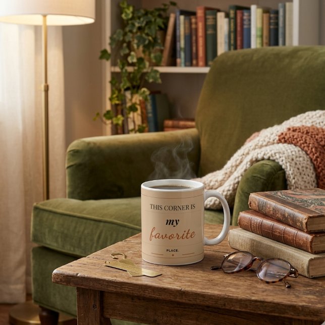 Reading Corner Mug - Cozy Book Lover Mug (Creator Uploaded)