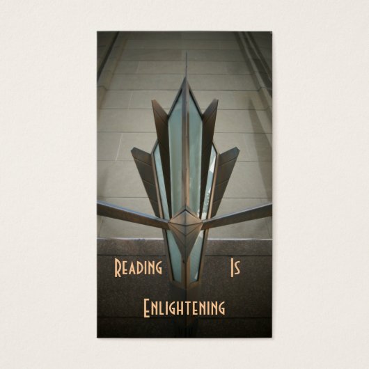 Reading Deco Bookmark (Front)