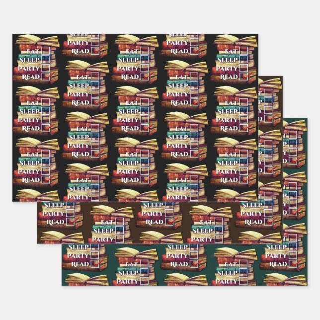 Reading First Wrapping Paper Sheets (Set)
