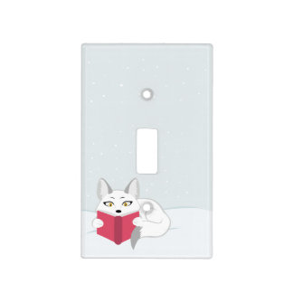 Reading Fox Light Switch Cover