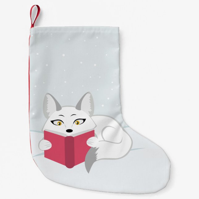 Reading Fox Small Christmas Stocking (Front)