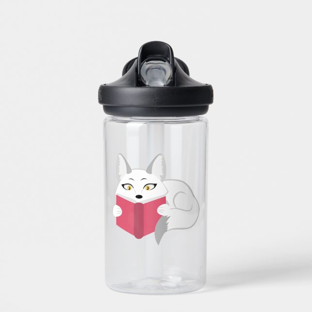 Reading Fox Water Bottle (Front)
