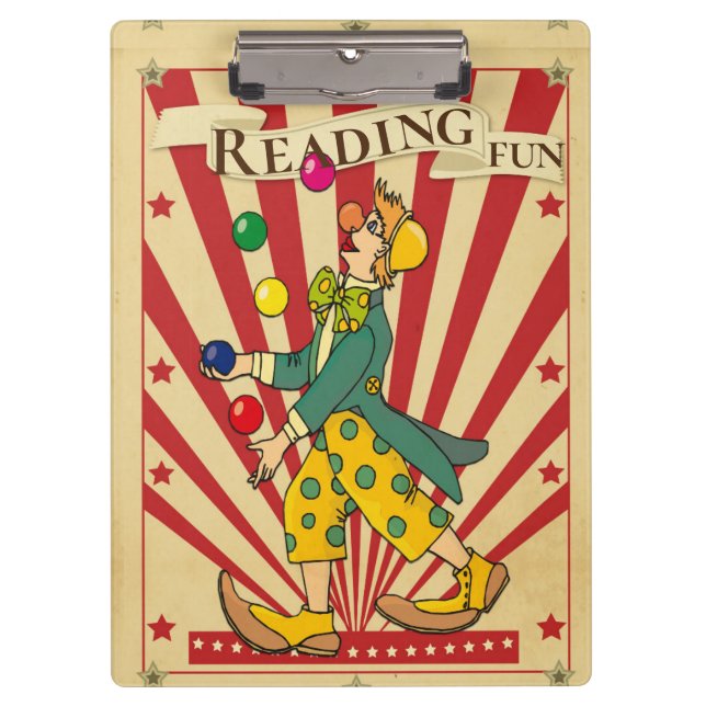Reading Fun Clipboard (Front)