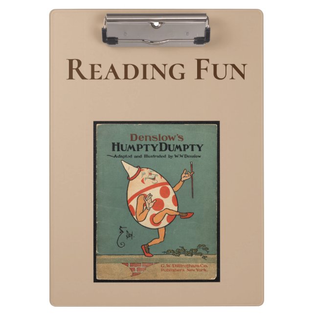 Reading Fun Clipboard (Front)
