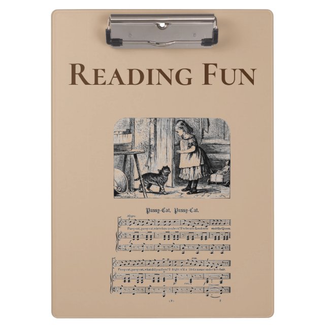 Reading Fun Clipboard (Front)